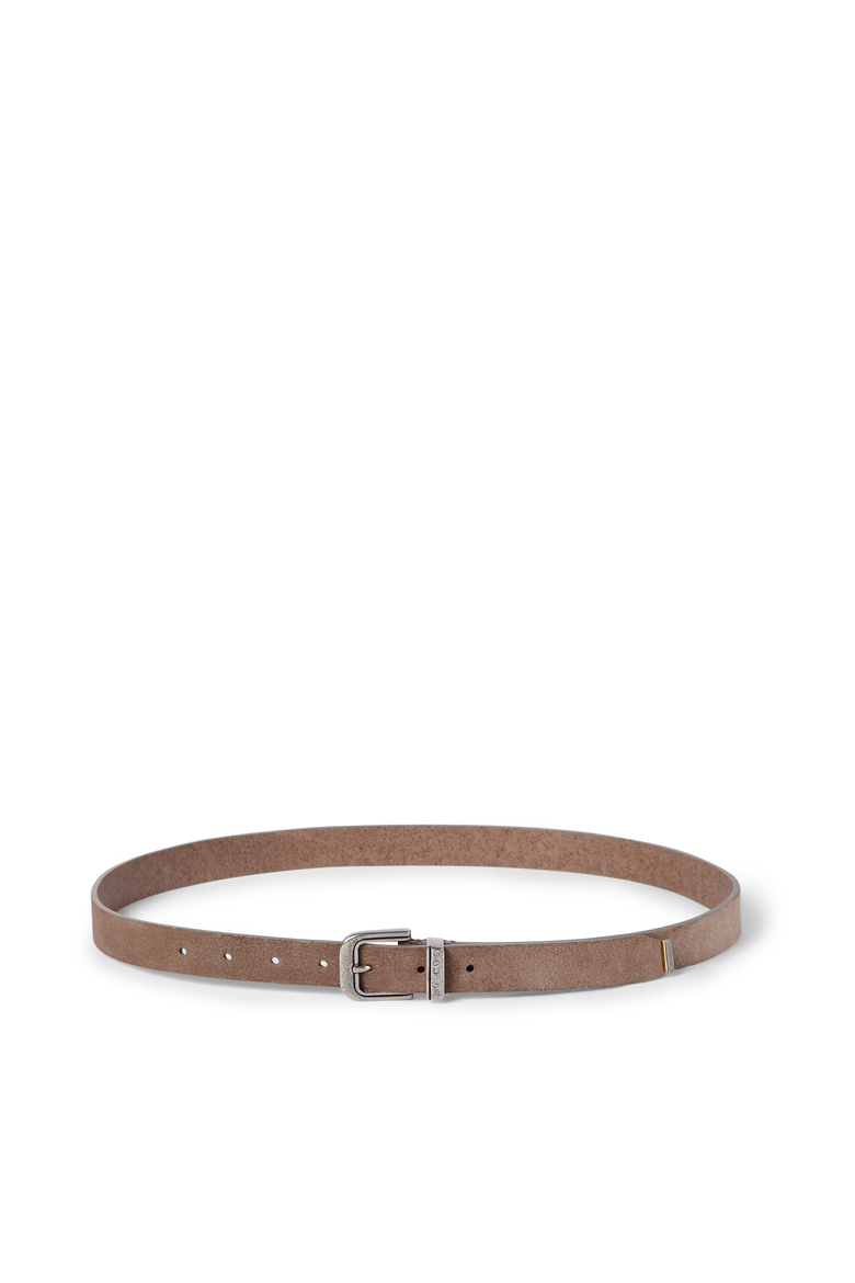 Reversed leather belt, Main, color, Light Brown