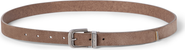 Brunello Cucinelli Reversed leather belt