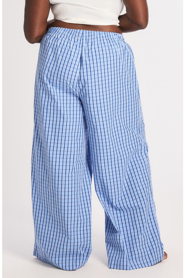 Kickback Casuals Sleep Pants, Alternate, color, SKYLINE BLUE PLAID BEHAVIOR