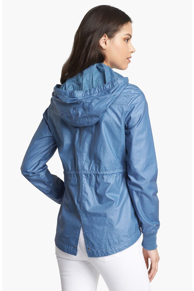 Waxed Cotton Anorak, Alternate, color, CHAMBRAY