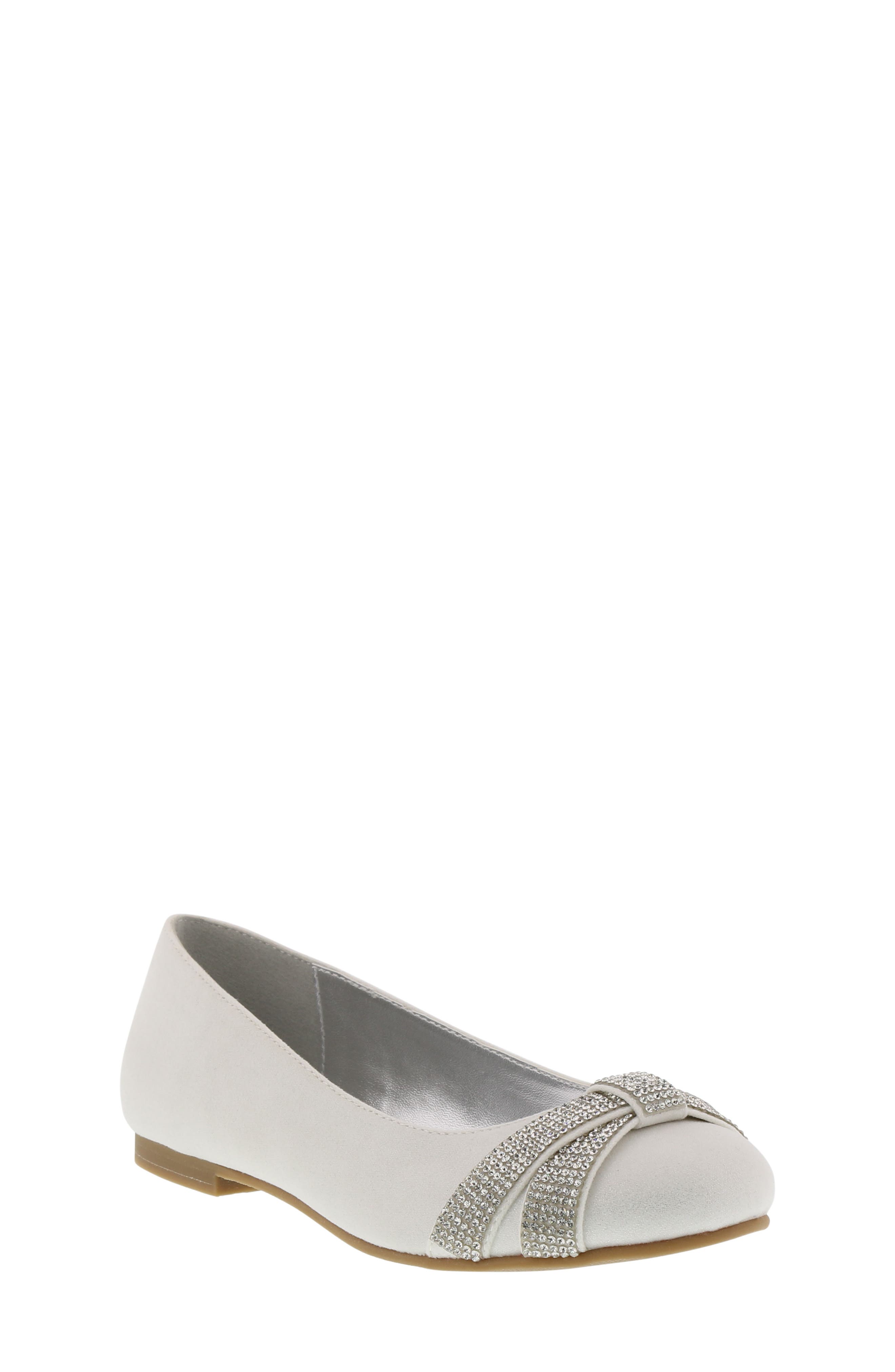 Reaction Kenneth Cole Vote Bling Embellished Flat, Main, color, 