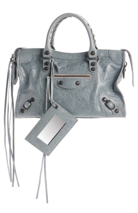 Small Le City Arena Leather Top Handle Bag