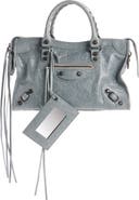 Balenciaga Small Le City Arena Leather Top Handle Bag