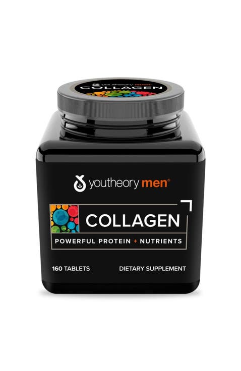 Collagen Vegetarian Supplement Tablets with Biotin 160 Tablets