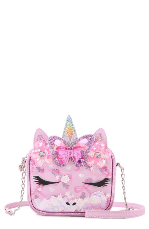 Kids' Gwen Confetti Unicorn Crossbody Bag
