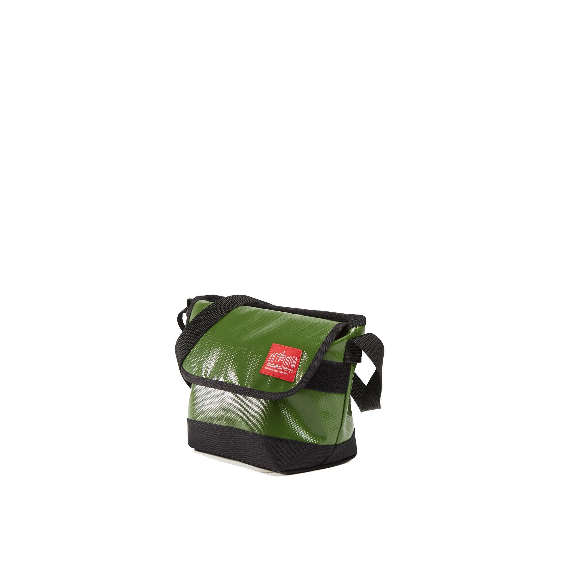 Vinyl Crossbody Bag Ver 2, Alternate, color, Olive