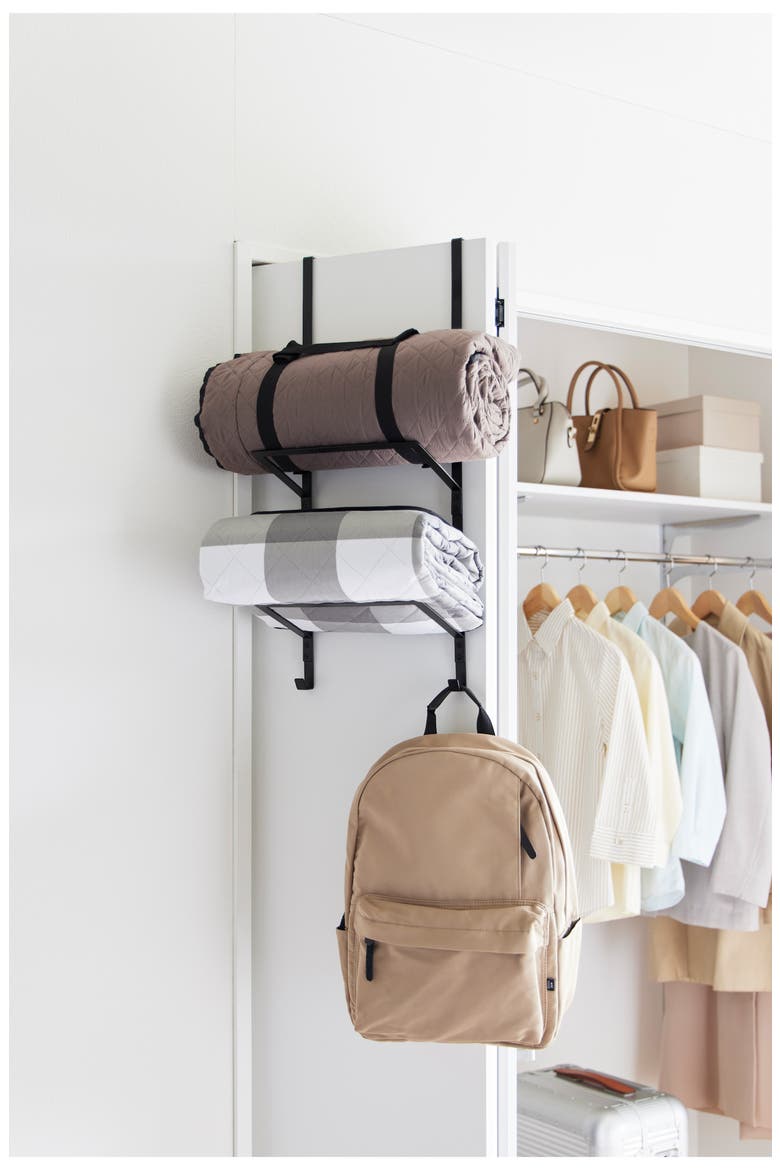 Fitness Equipment Storage Hanger, Alternate, color, BLACK