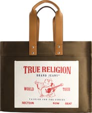 True Religion Brand Jeans Twill Tote Bag