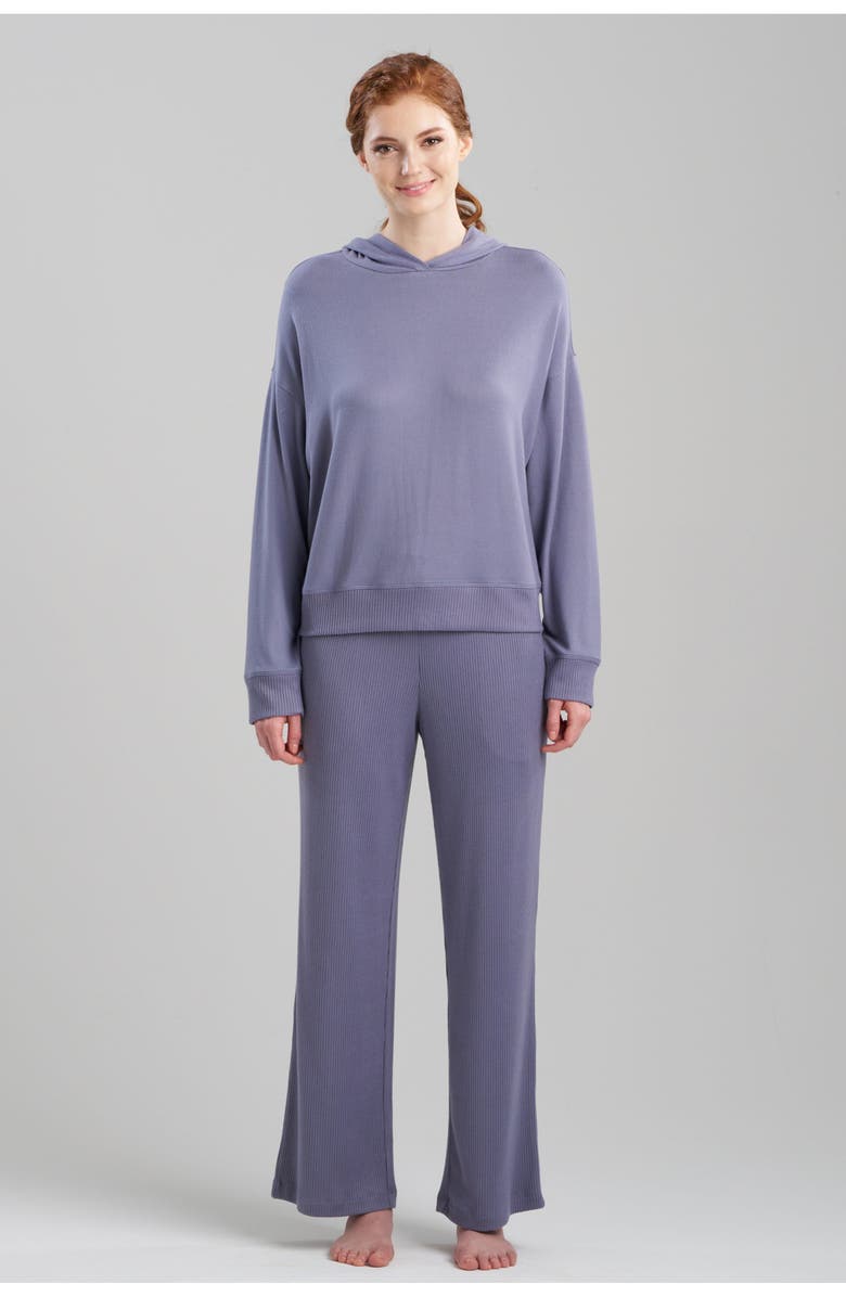 Natori Eden Everywhere Hoodie, Main, color, Blue