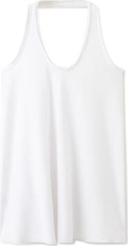 MANGO TEEN Knit Halter Minidress