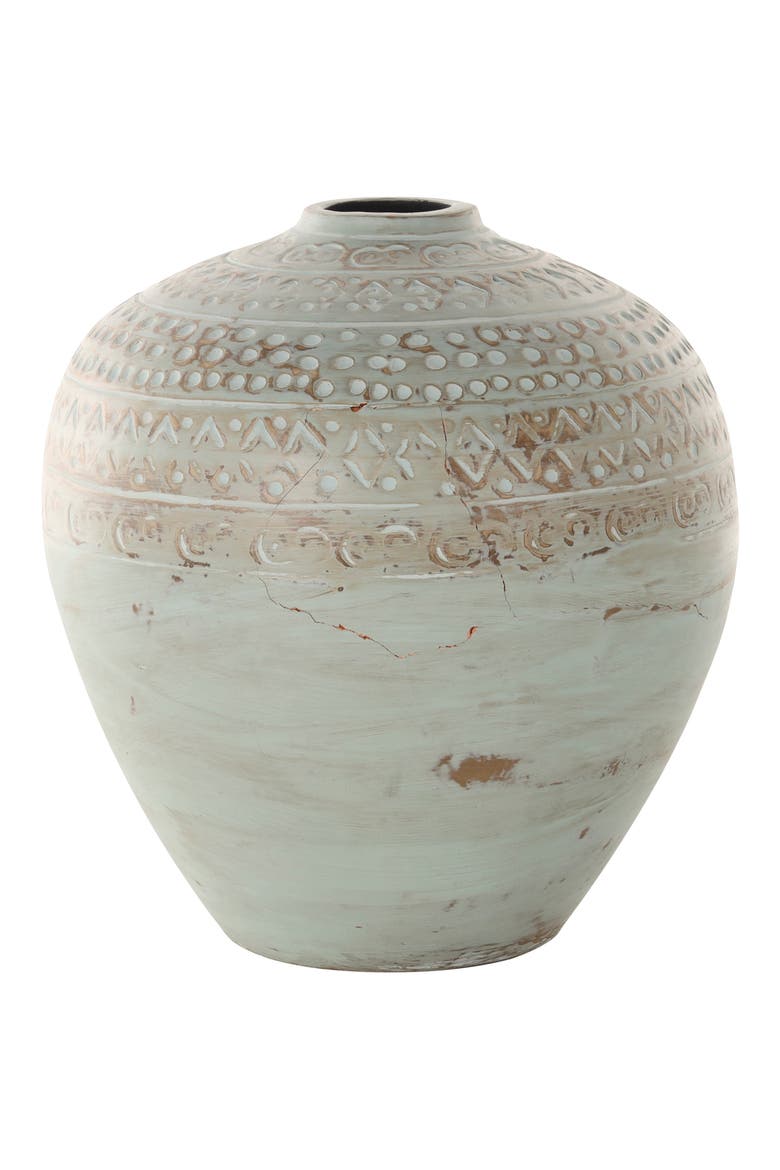 Ceramic Vase, Alternate, color, GREEN