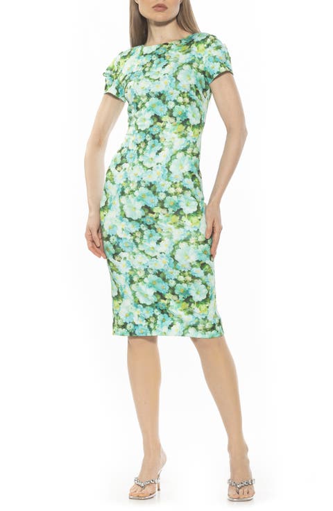 Crysta Stretch Sheath Dress