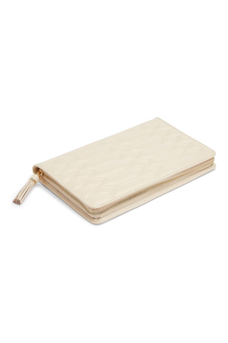 Caroline Large Jewelry Portfolio, Alternate, color, IVORY