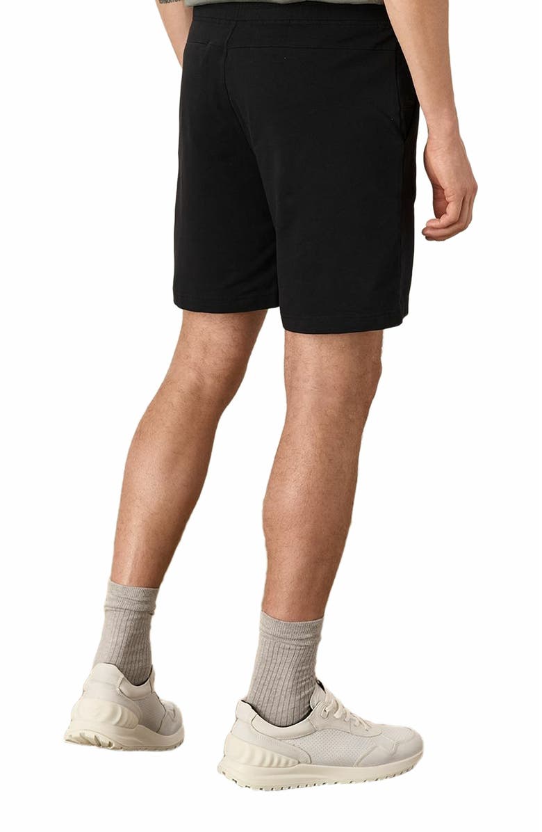 Pact Organic Cotton Stash French Terry Short, Alternate, color, Black