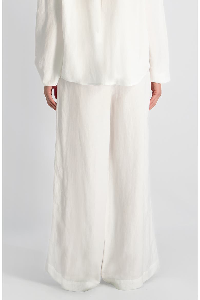 Cooper Wide Leg Drawstring Pants, Alternate, color, SUMMER WHITE