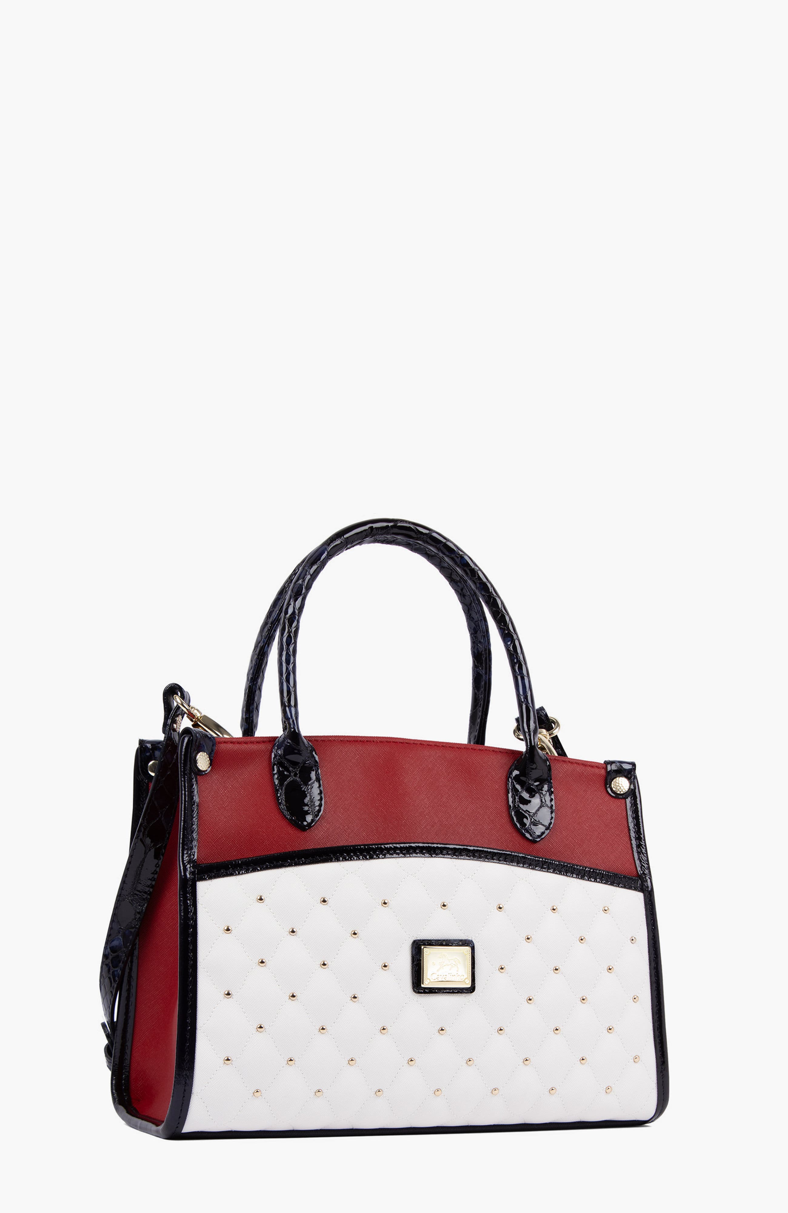 Craft Handbag 567, Alternate, color, Navy / Red