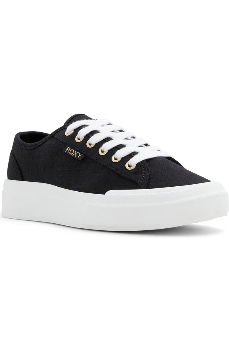 Roxy Marina Sneaker, Main, color, Black