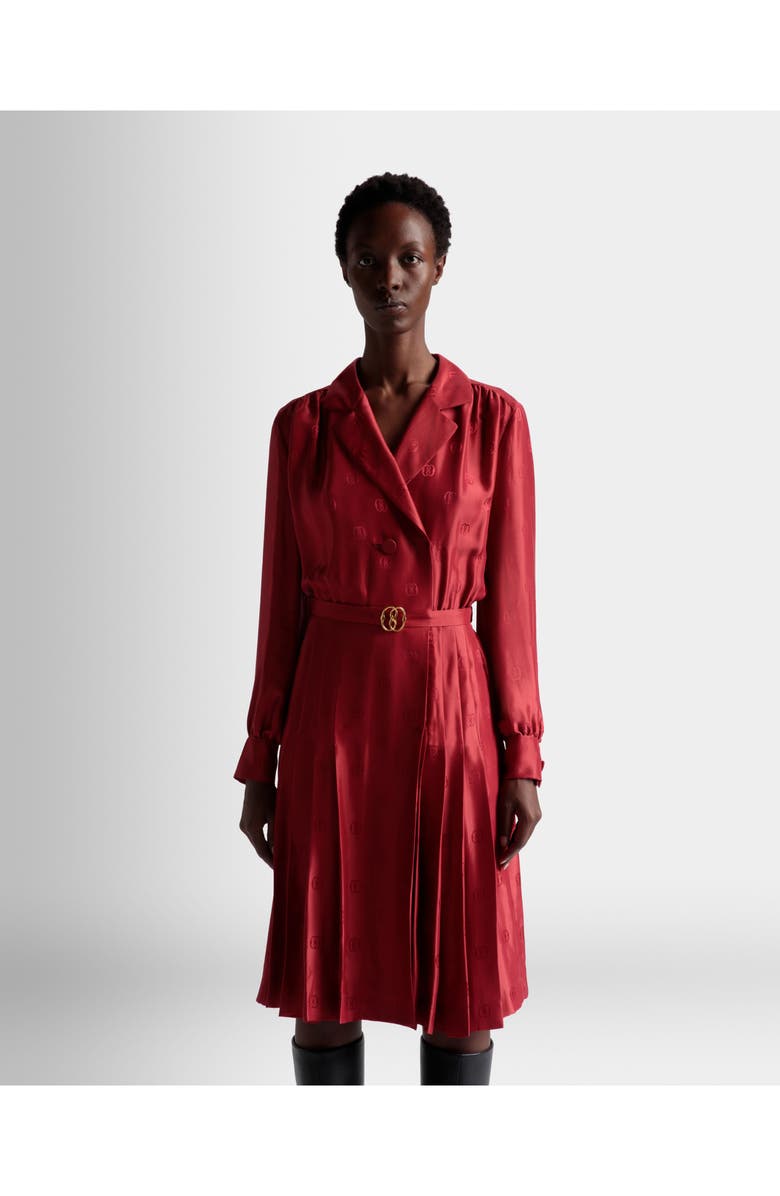 Bally Emblem Belted Dress, Alternate, color, 