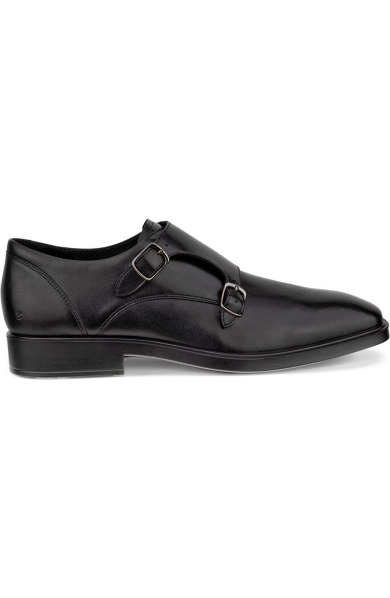 ECCO Metropole Milan Double Monk Strap Derby, Alternate, color, Black