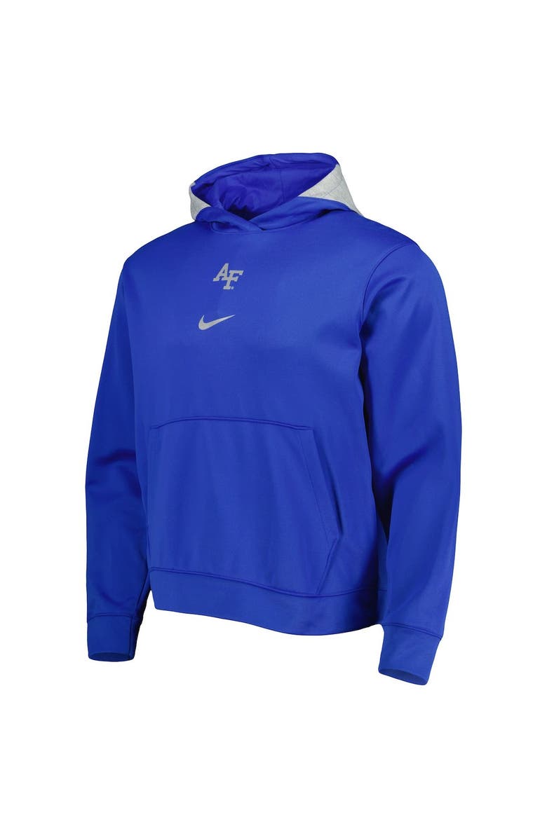 Nike Men's Nike Royal Air Force Falcons Spotlight Performance Pullover Hoodie, Alternate, color,