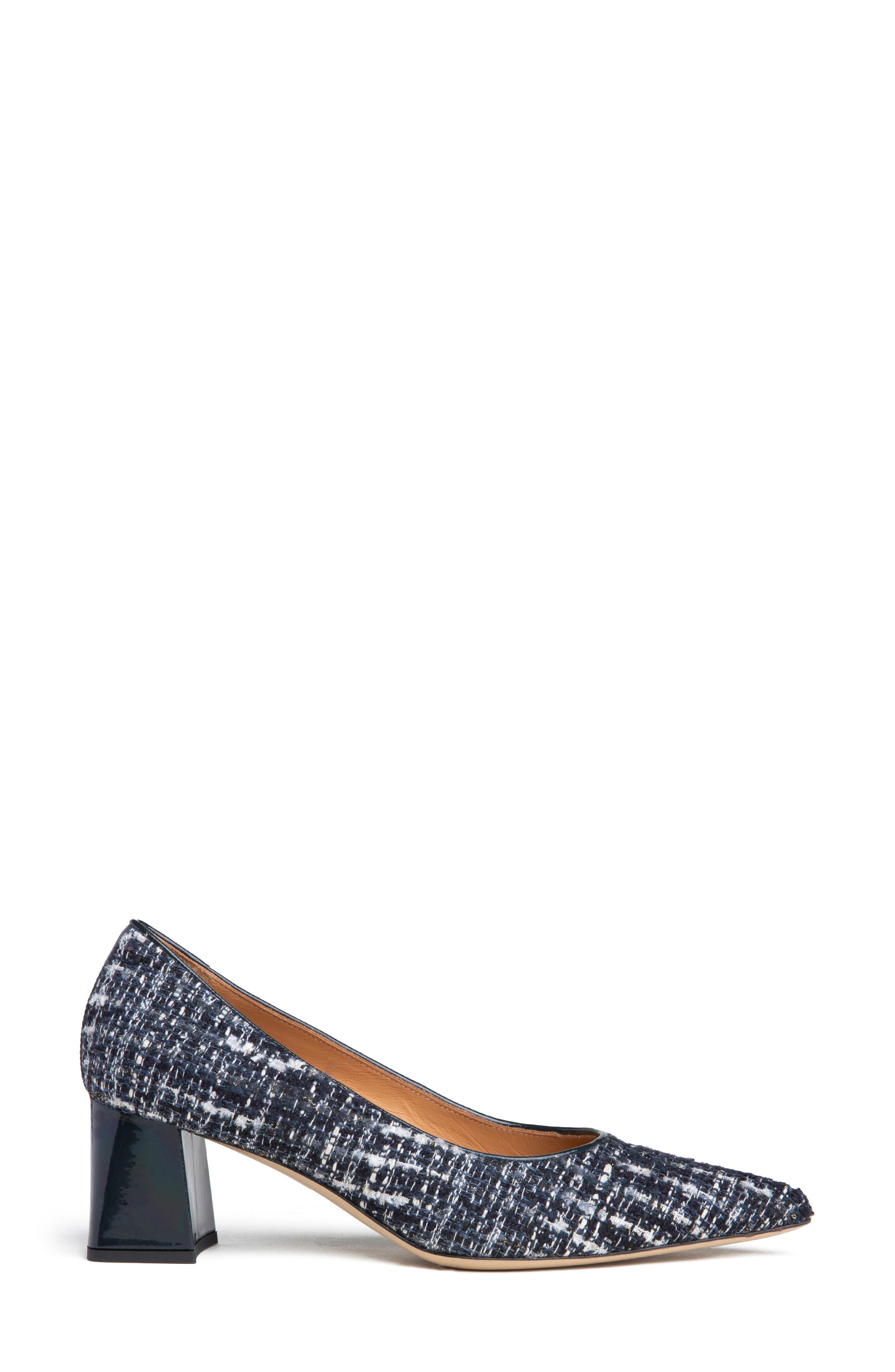 Corina Pointed Toe Pump, Alternate, color, NAVY