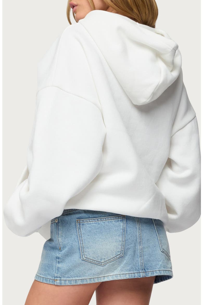 82 Oversize Hoodie, Alternate, color, WHITE
