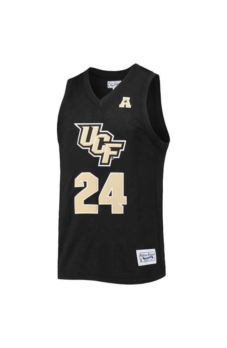 Retro Brand Men's Original Retro Brand Tacko Fall Black UCF Knights Alumni Commemorative Classic Basketball Jersey, Alternate, color, Black