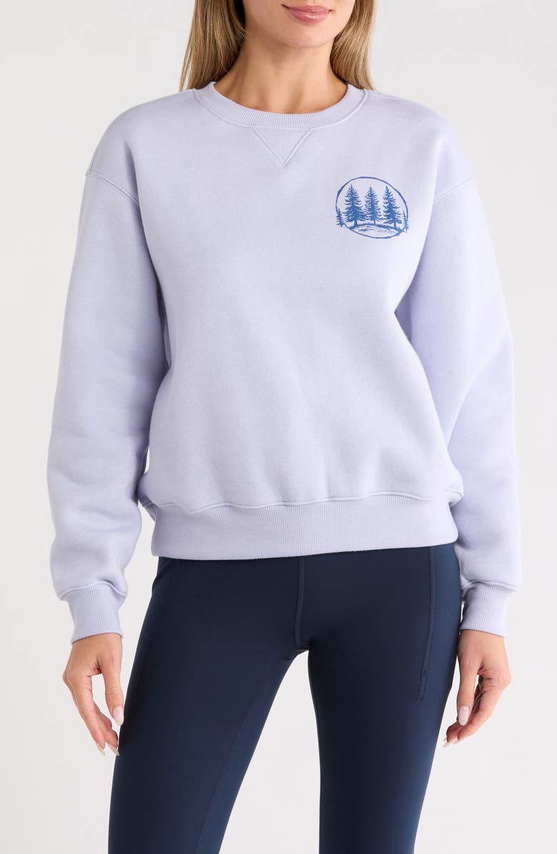MARIKA Meira Sweatshirt, Main, color, Icelandic Blue Sunny Pine