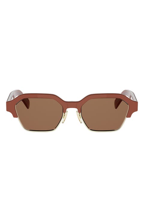 Combi 53mm Geometric Sunglasses