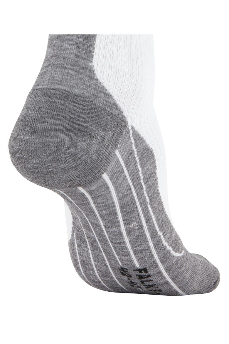 TE4 Tennis Socks for Clay Courts, Alternate, color, White-Mix