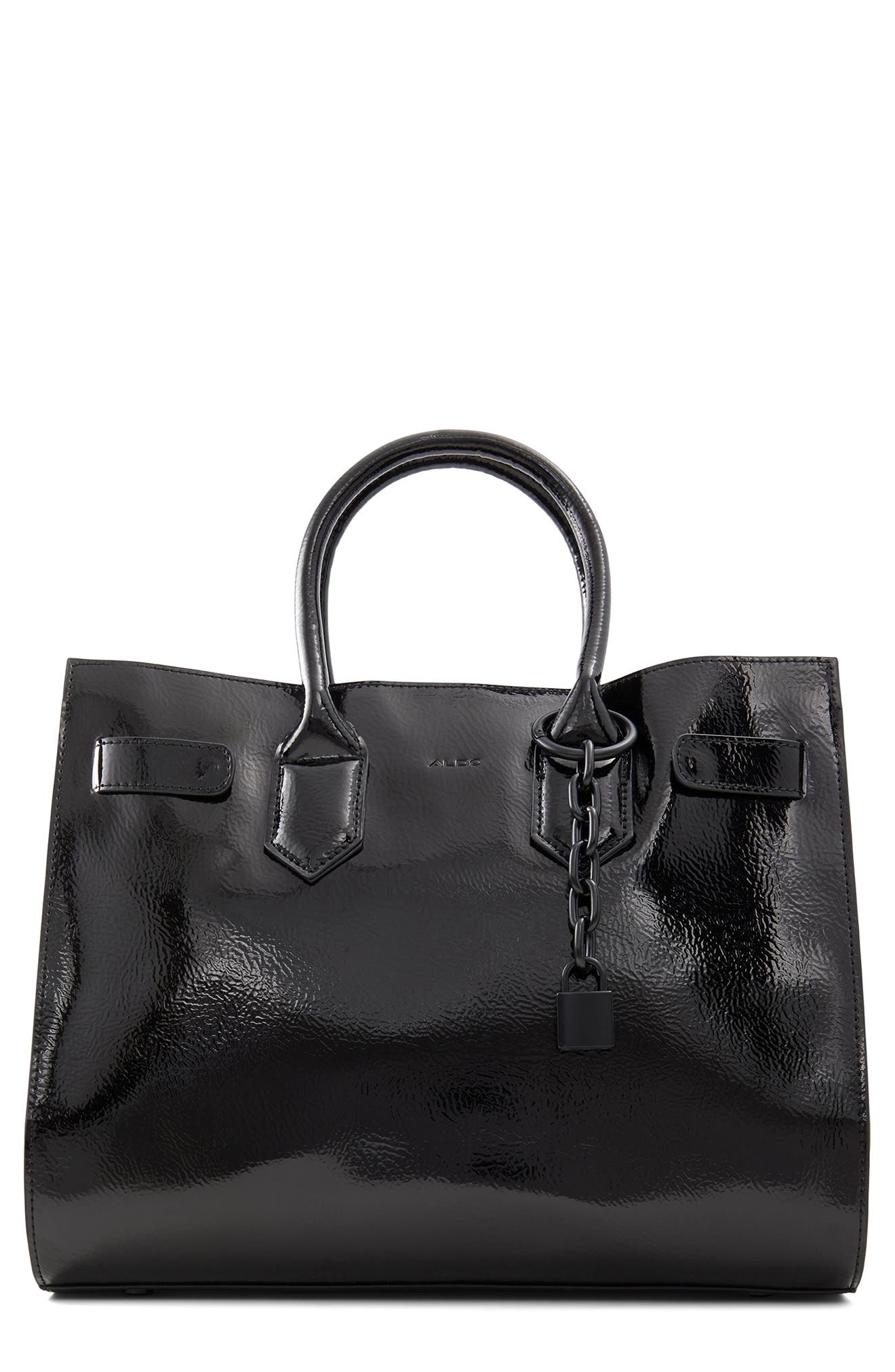 ALDO Geniculata Faux Leather Tote, Main, color, 