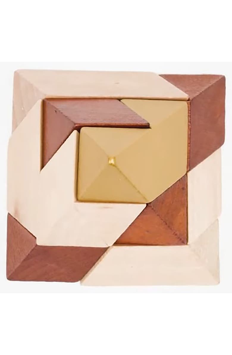 Professor Puzzle Great Pyramid of Giza 3D Wooden Brainteaser Puzzle, Alternate, color, Multicolored