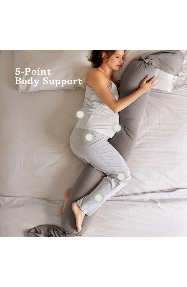 bbhugme Pregnancy Pillow, Alternate, color, Stone