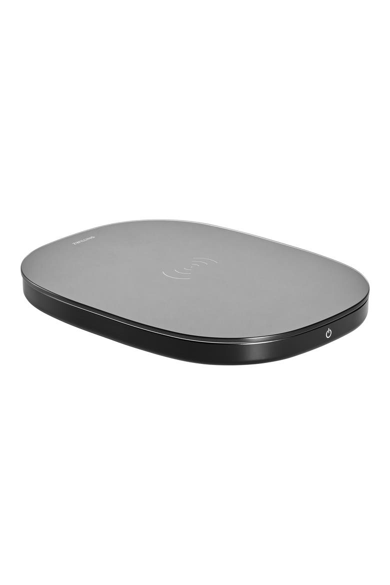 Kitchen Scale & Wireless Charger, Main, color, BLACK