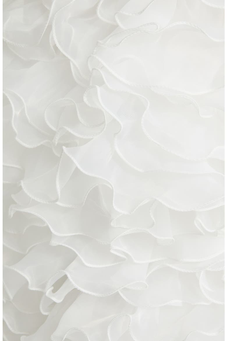 Tulle Backless Dress, Alternate, color, WHITE