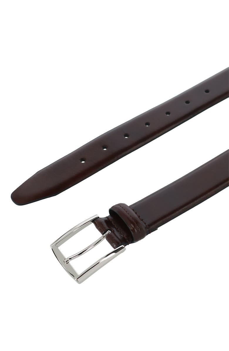 Trafalgar Everyman's Leather Dress Belt, Alternate, color,