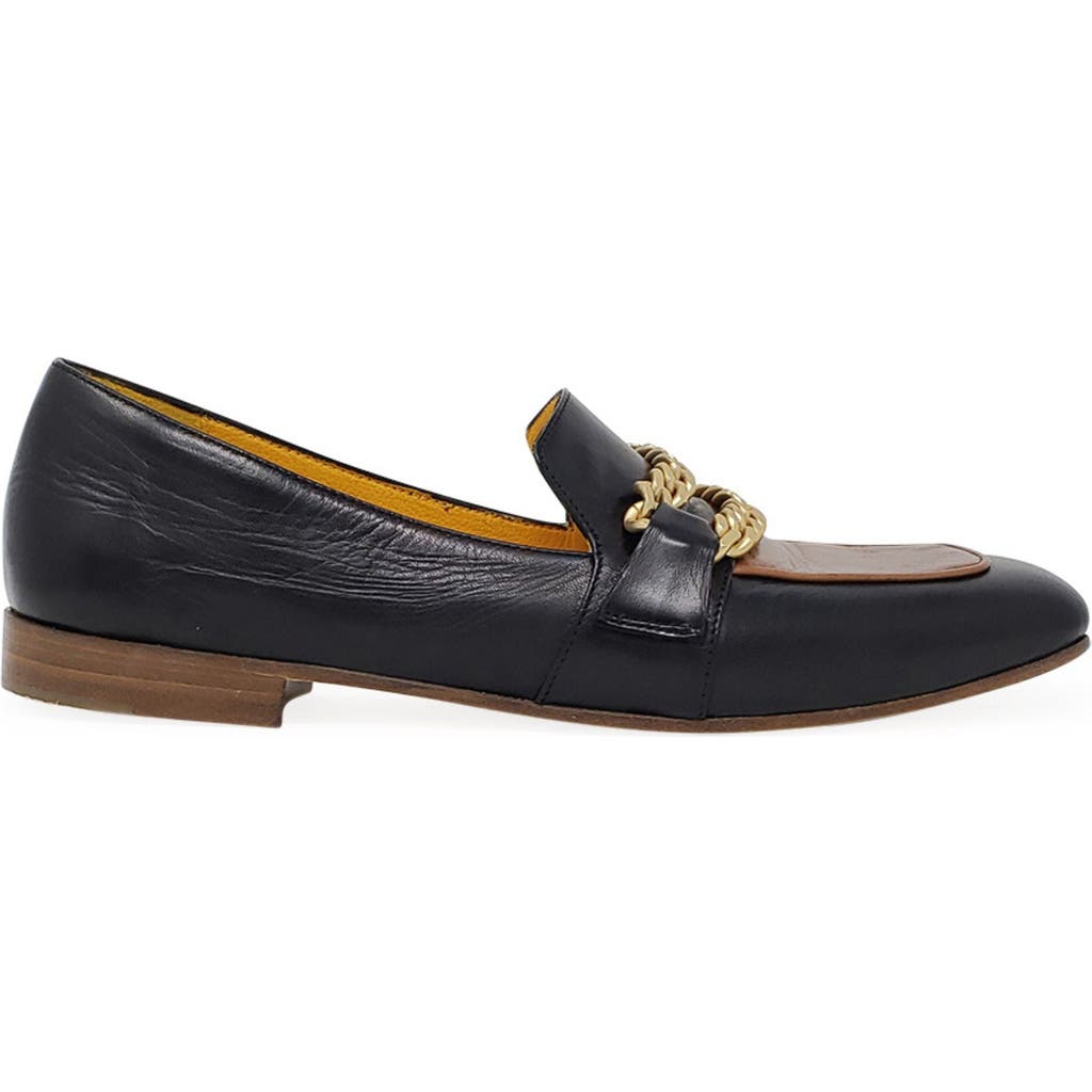 Madison Maison Flat Loafer With Chain In Multi