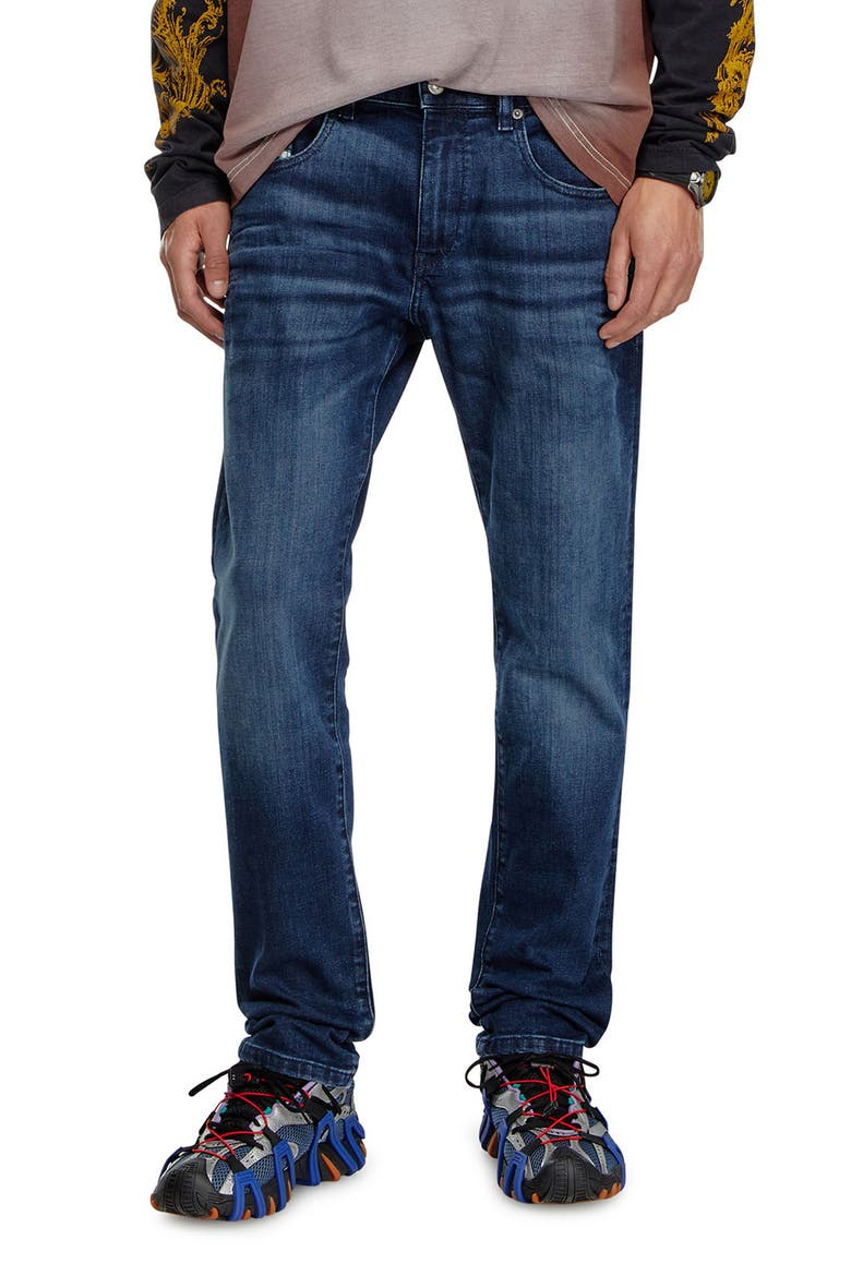 2019 D-Strukt Slim Fit Jeans, Main, color, DENIM
