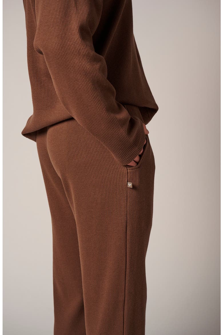 Cozy Cotton Sweatpants, Alternate, color, Hazelnut