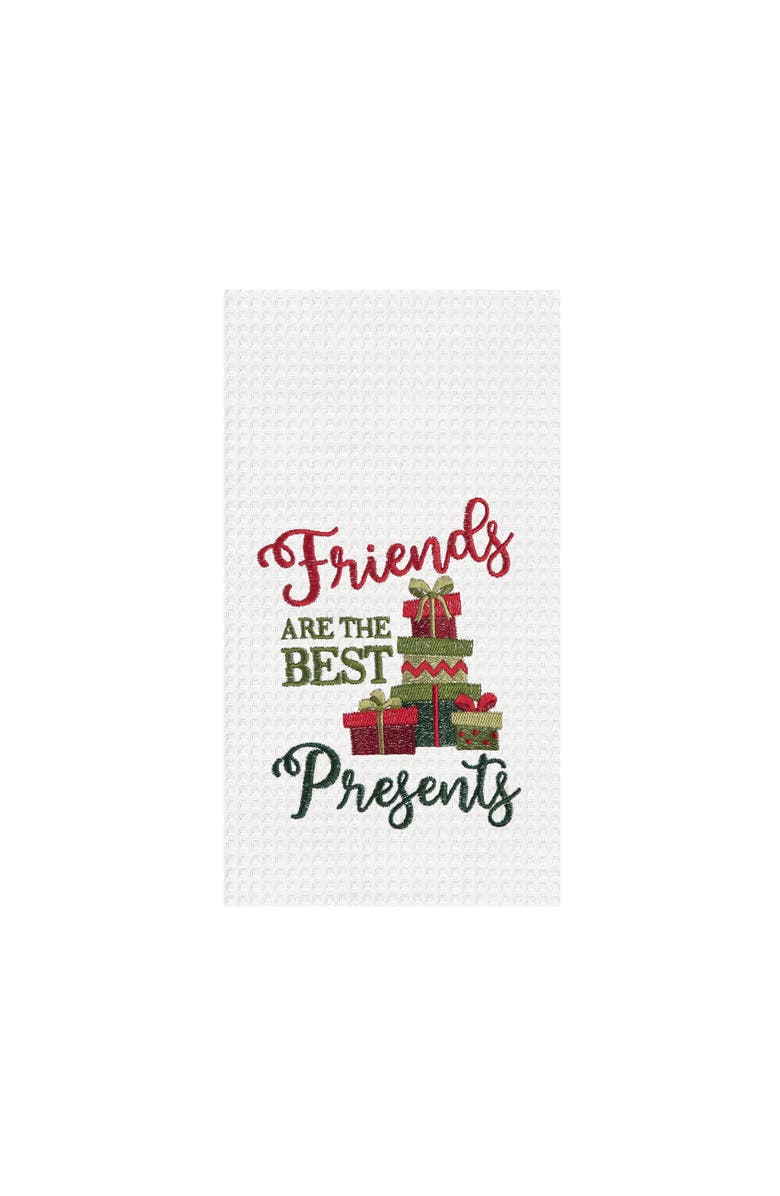 C&F Home Friends Make The Best Presents Towel, Main, color, Red