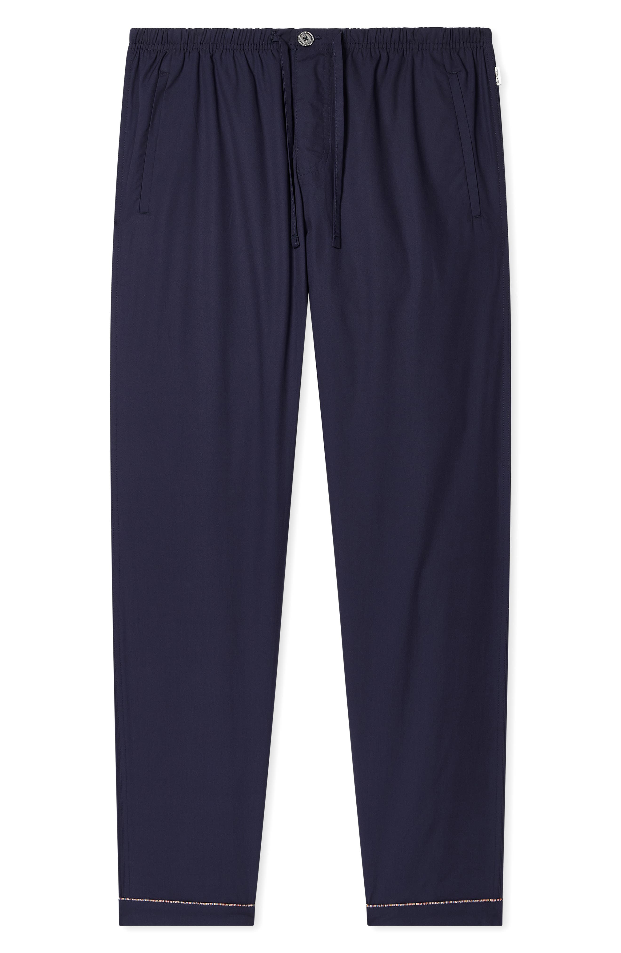 Paul Smith Signature Stripe Piping Pajamas (Men) | Nordstrom