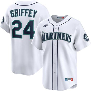 Nike Men's Nike Ken Griffey Jr. White Seattle Mariners Throwback