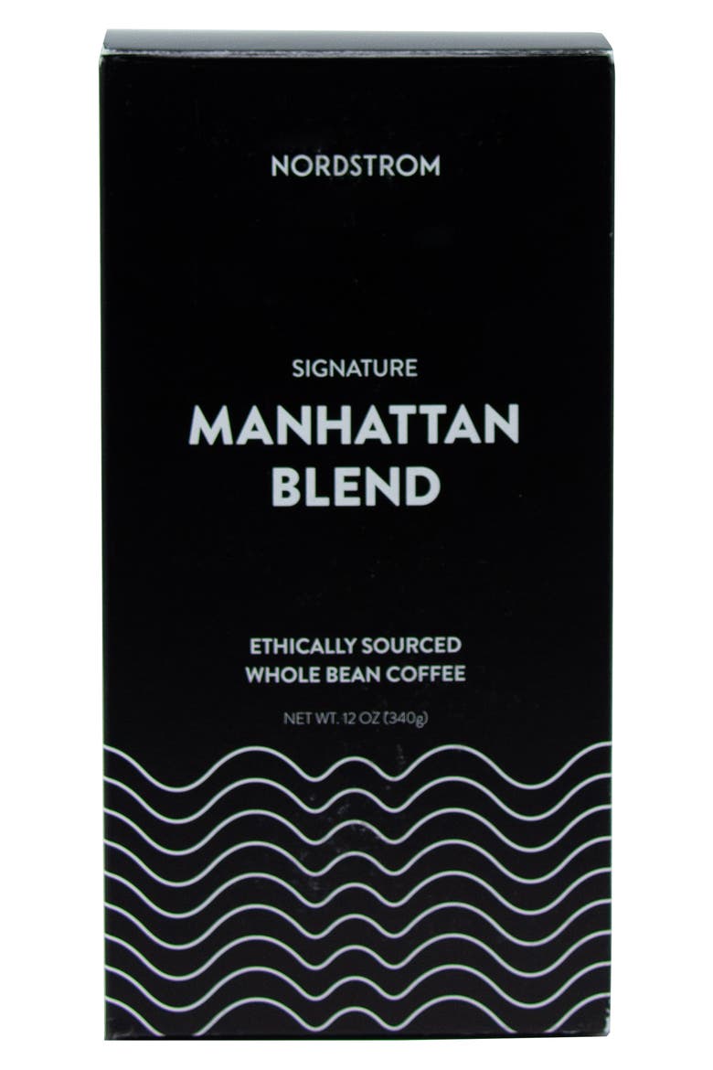 Manhattan Blend Ethically Sourced 2-Pack Whole Bean Coffee, Alternate, color, BLACK