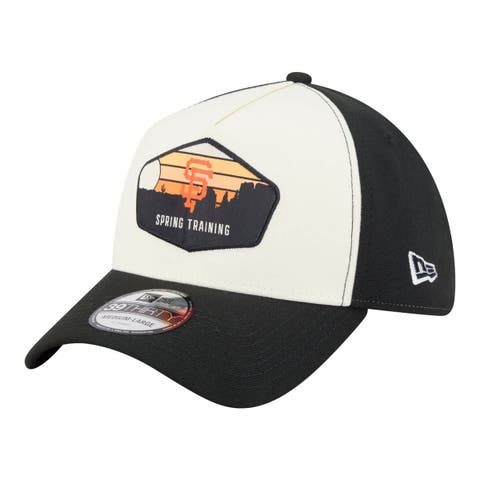 Men's New Era  Stone San Francisco Giants 2026 Spring Training Fan Pack Gradient 39THIRTY Flex Hat