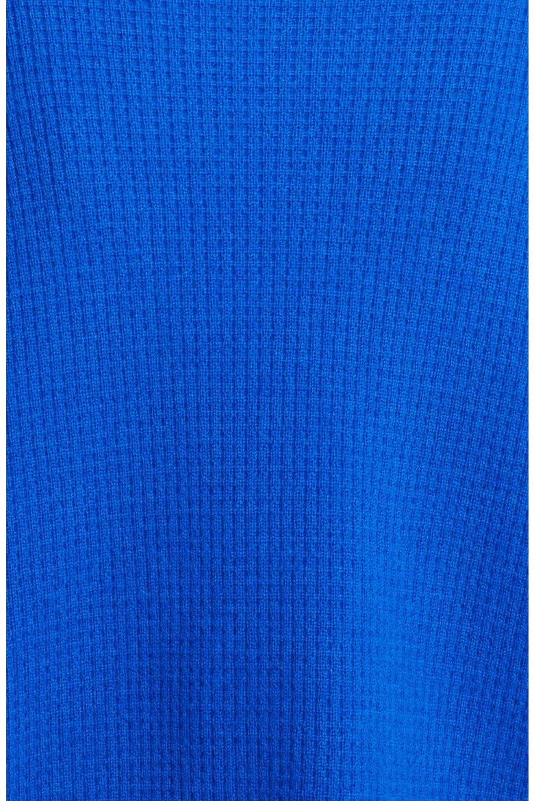 Waffle Knit Cashmere Turtleneck, Alternate, color, BLUE OLYMPUS