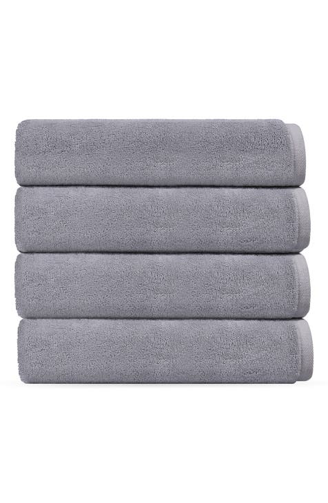 Puresoft 4-Piece Turkish Cotton Hand Towels