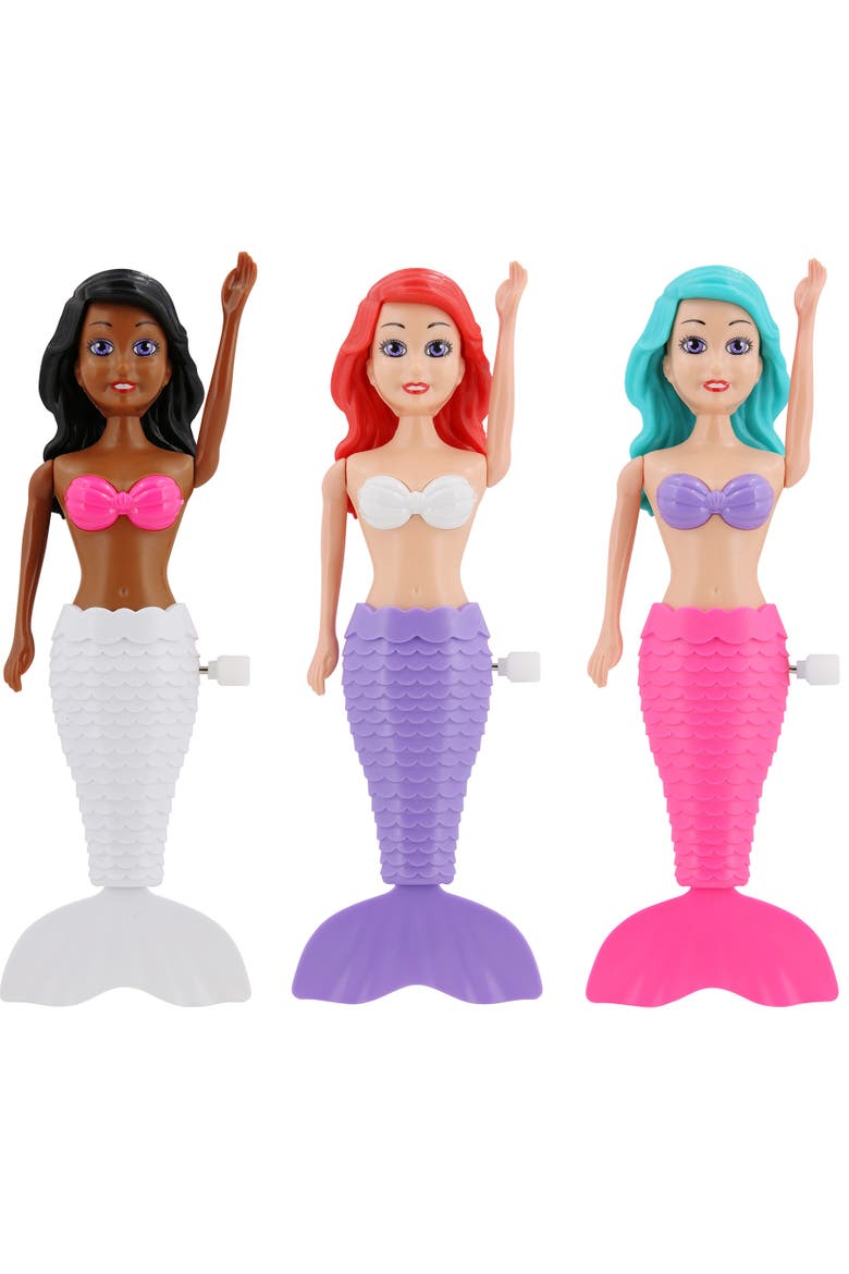 3 Piece Splash 'N Go Mermaid Pool Toy Dive Set, Main, color, Multicolored
