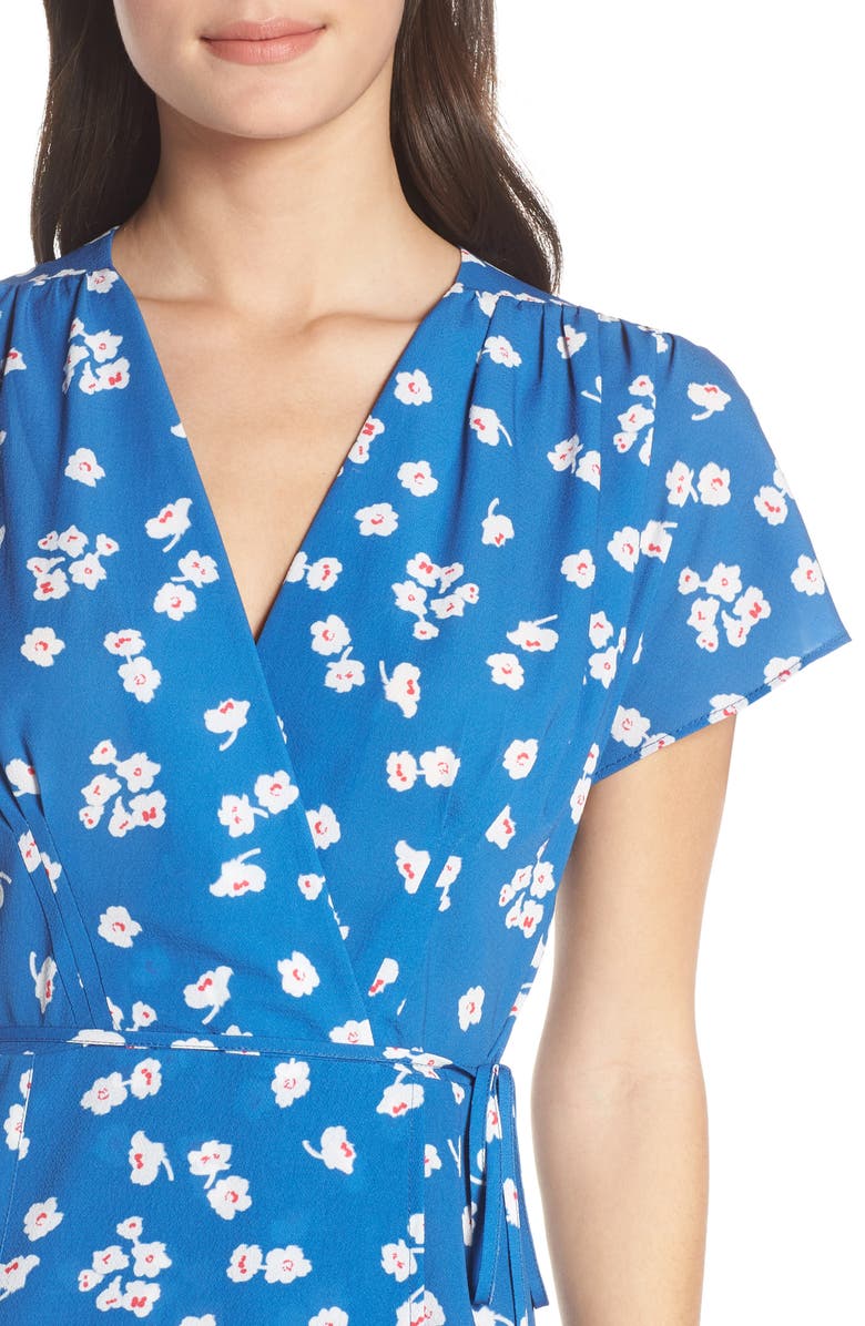 French Connection Verona Floral Dress, Alternate, color, 