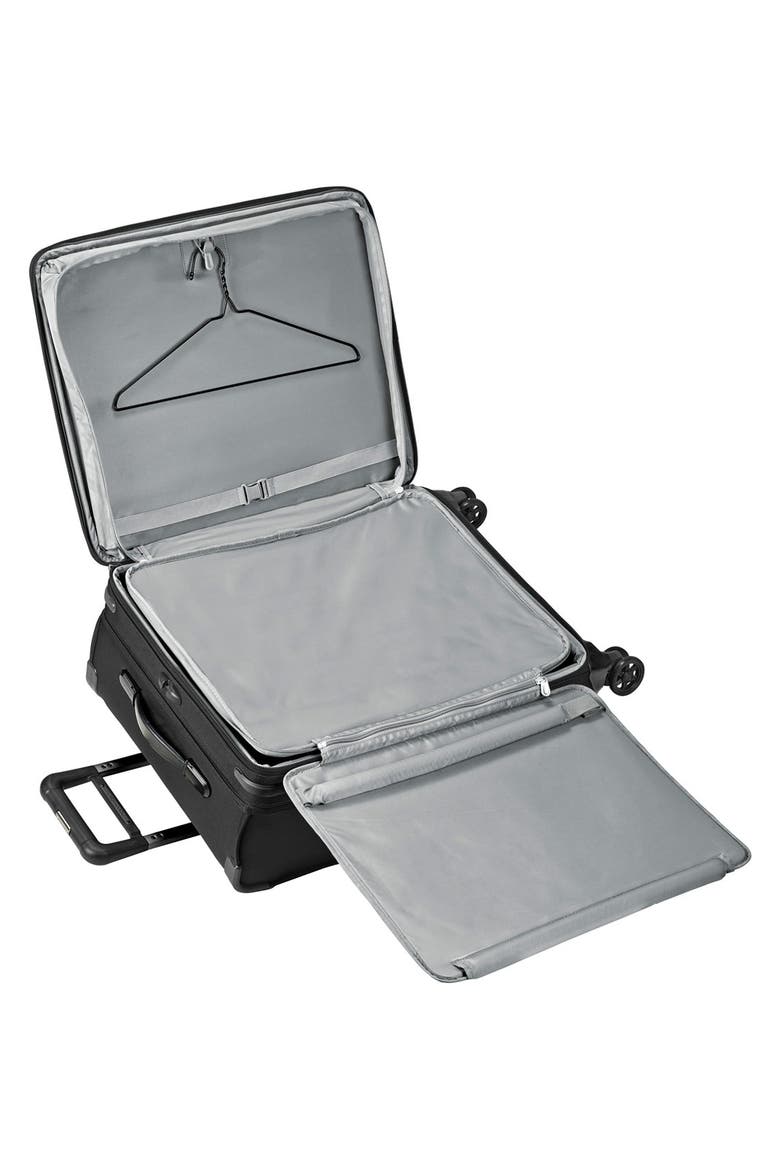 Baseline 25-Inch Expandable Spinner Packing Case, Alternate, color, BLACK