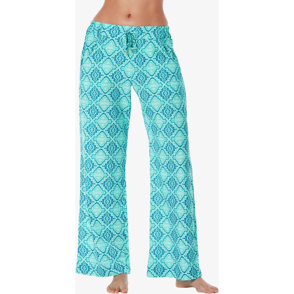 Helen Jon Seaside Pant In Marbella Tile